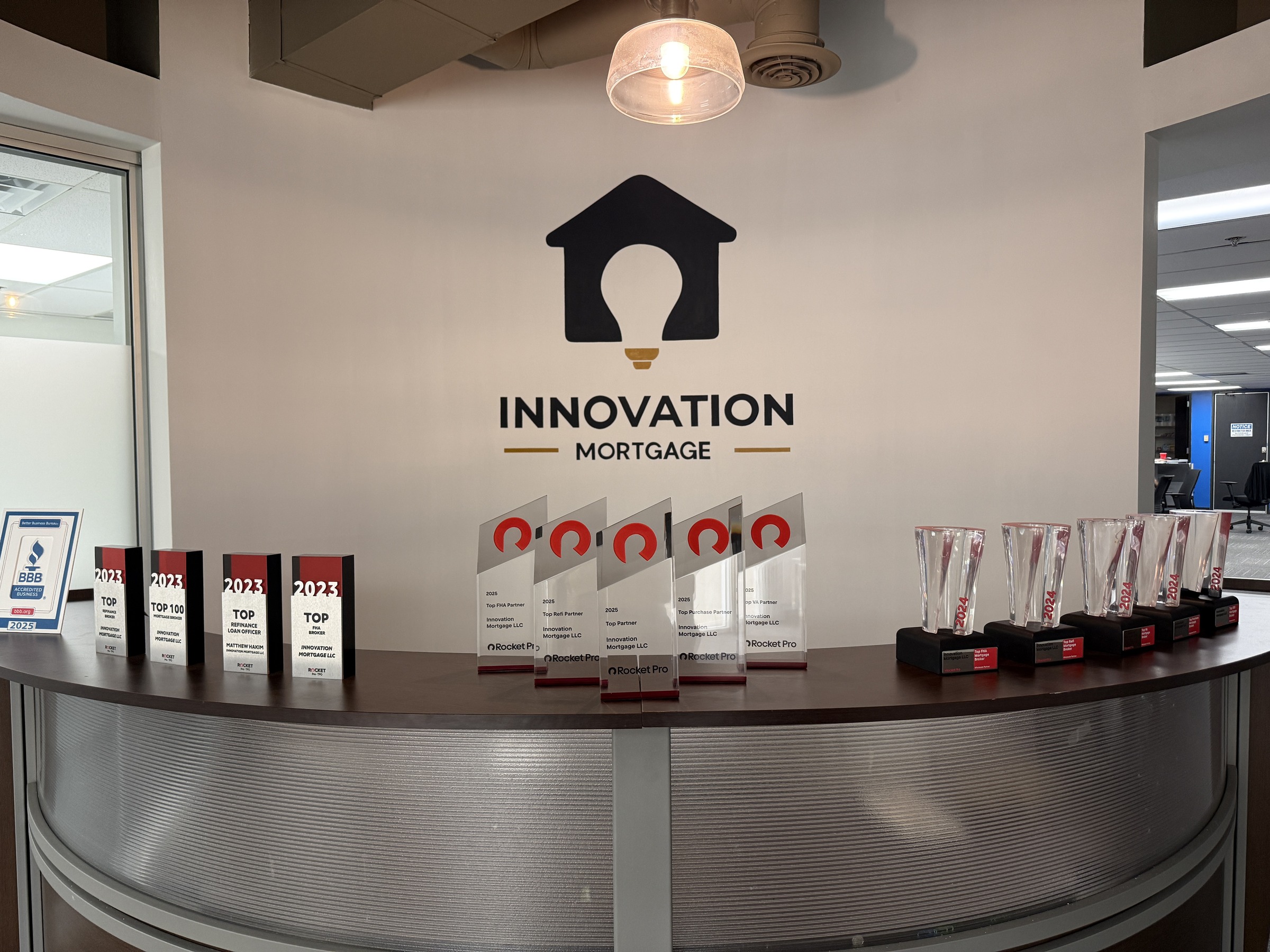 Innovation Mortgage Rocket Pro awards and trophies